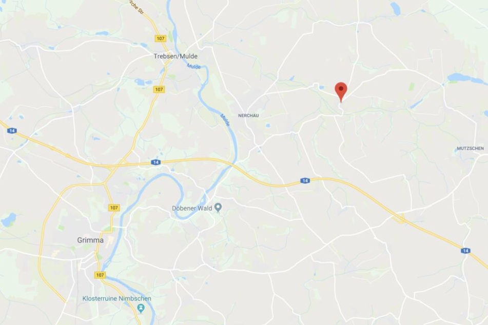 Cannewitz liegt nordöstlich von Grimma.