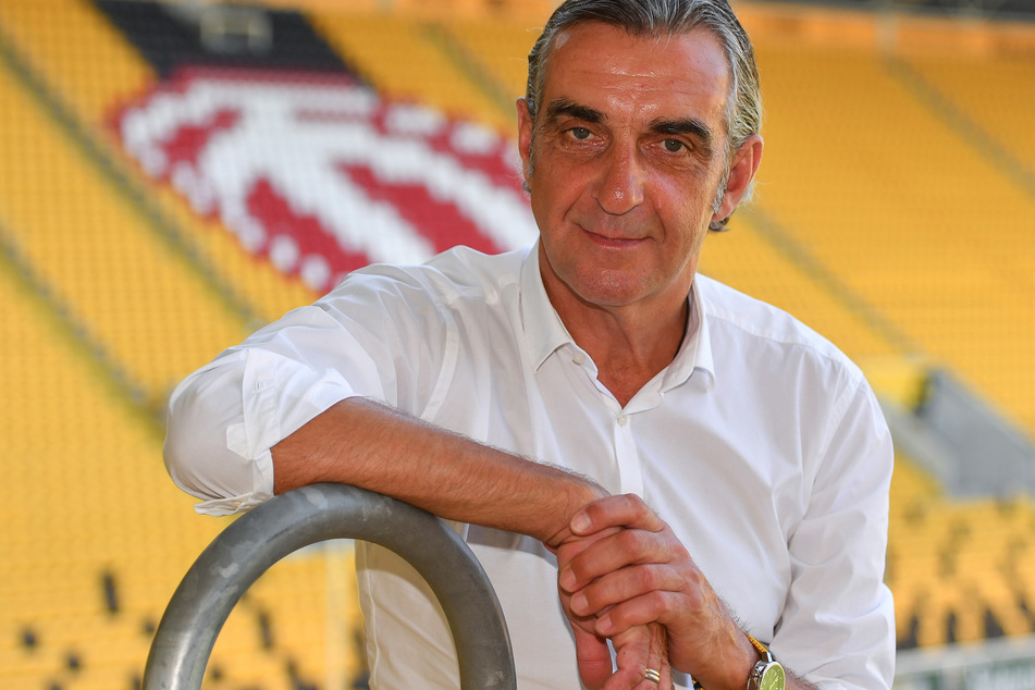 Ralf Minge war von Februar 2014 an der Sportgeschäftsführer von Dynamo Dresden.