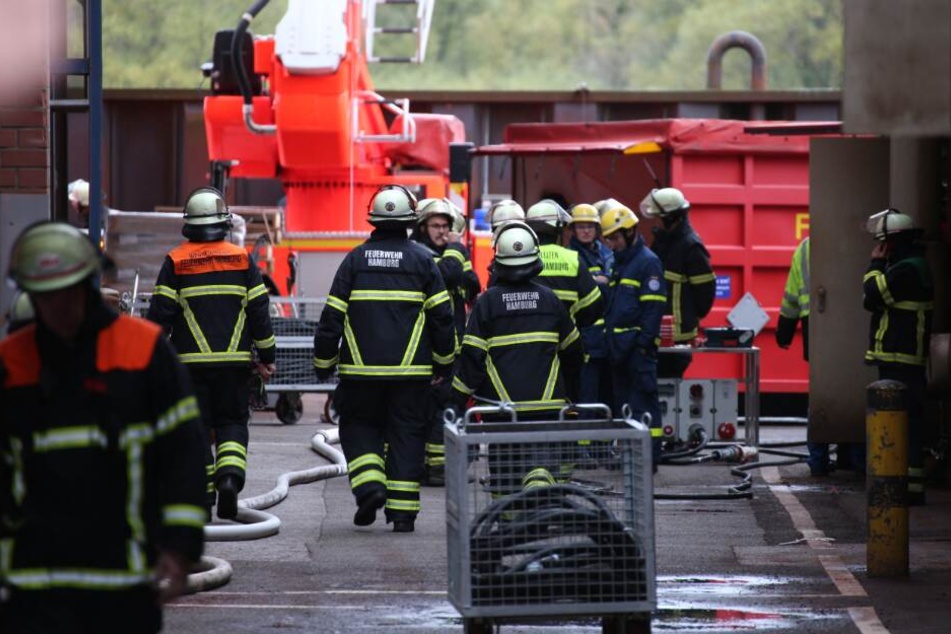 Auch ein Großaufgebot an Einsatzkräften war vor Ort.