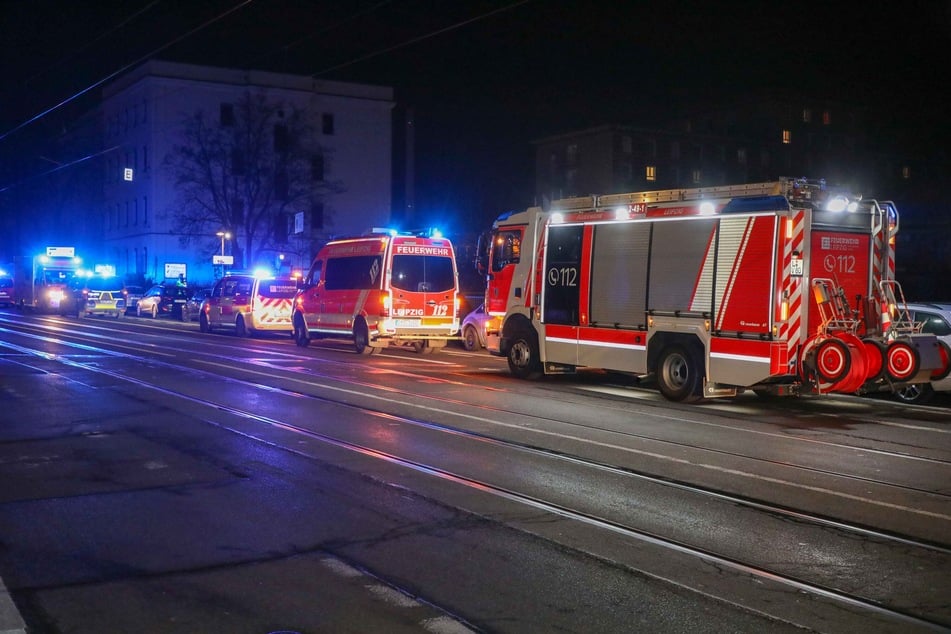 Bundespolizei, Feuerwehr und Rettungsdienst kamen am Montagabend zum Einsatz.