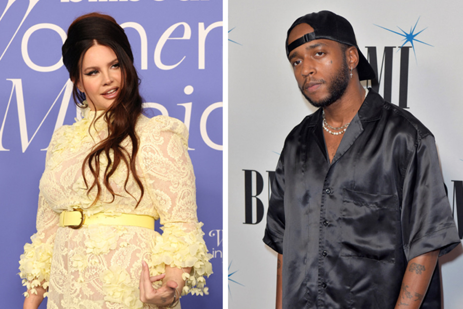 Lana Del Rey (l) and 6LACK are respectively dropping albums this week.