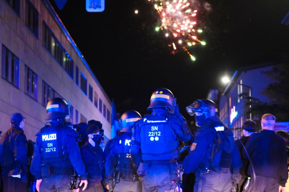 Die erste Demonstration fand bereits am 30. April in Lindenau statt.