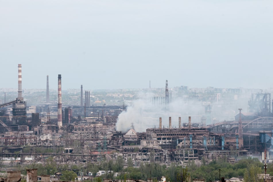 Das Stahlwerk Azovstal in Mariupol ist seit Wochen umkämpft.