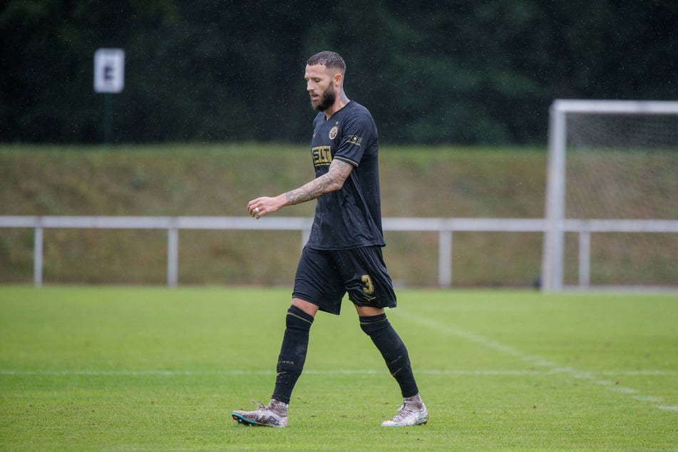 Ein Bild aus der Vorbereitung: Dominik Lanius (28) kam verletzungsbedingt bei Hansa Rostock nie über Testspiele hinaus.