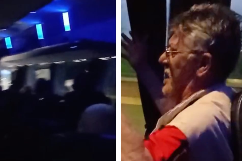 Mann jault stundenlang Lieder im Bus, Fahrgäste flüchten Hals über Kopf
