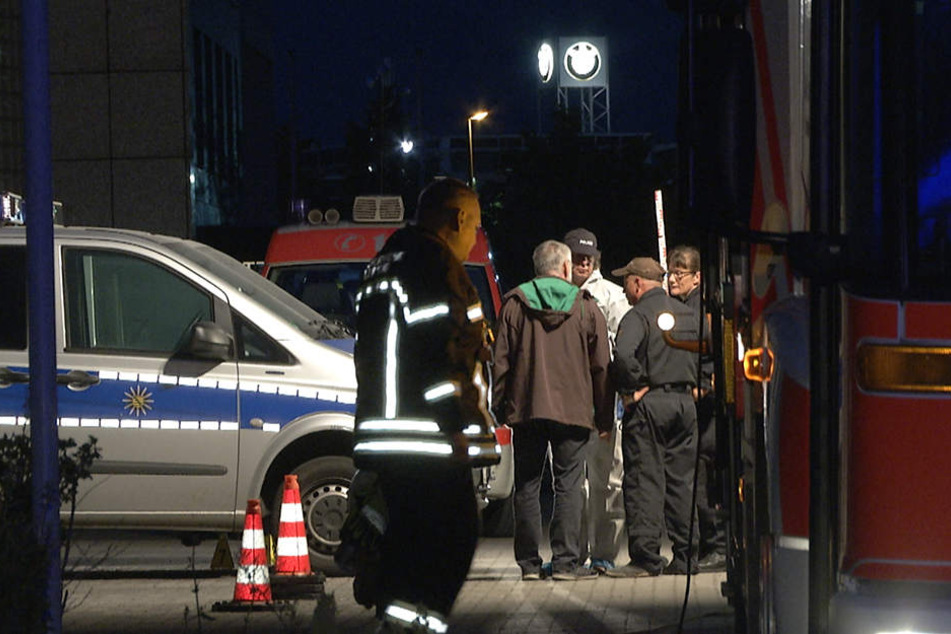 Die Polizeistation in Leipzig-Paunsdorf ist rund um die Uhr besetzt. Aus diesem Grund wurde der Brand schnell bemerkt und gelöscht.