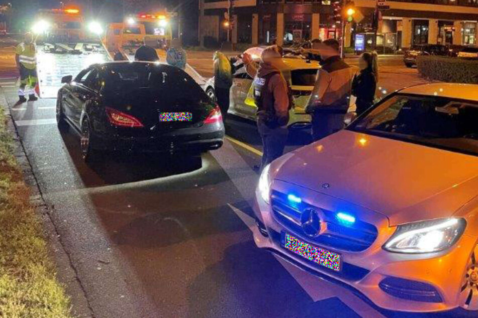 Junge Poser (21) liefern sich illegales Rennen in Düsseldorf: Polizei kassiert Benz und Golf ein!