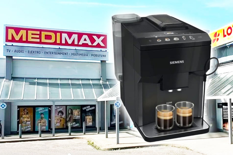 MEDIMAX senkt Siemens Kaffeevollautomaten für kurze Zeit massiv im Preis