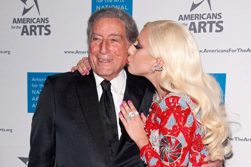 Tony Bennett and Lady Gaga in 2015.
