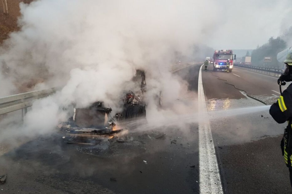 Ein technischer Defekt sorgte für den plötzlichen Brand.