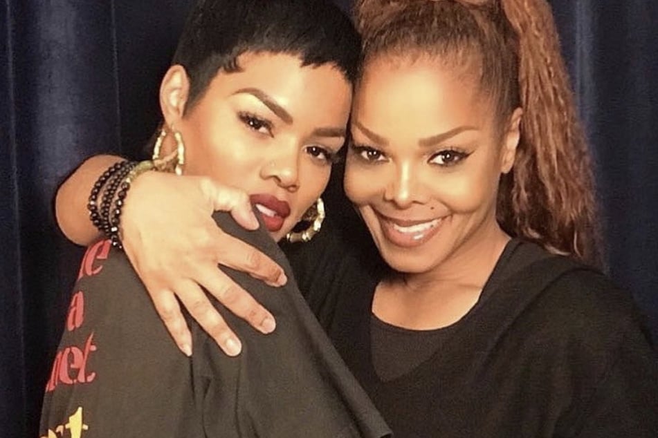 Janet's friends in the industry, including Teyana Taylor (l.), gave their perspective on her career in the doc.