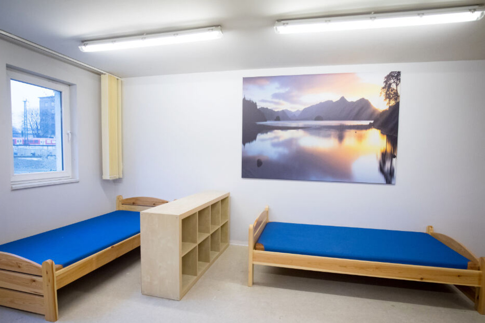 Die Zimmer in den Notquartieren bleiben vielerorts leer.
