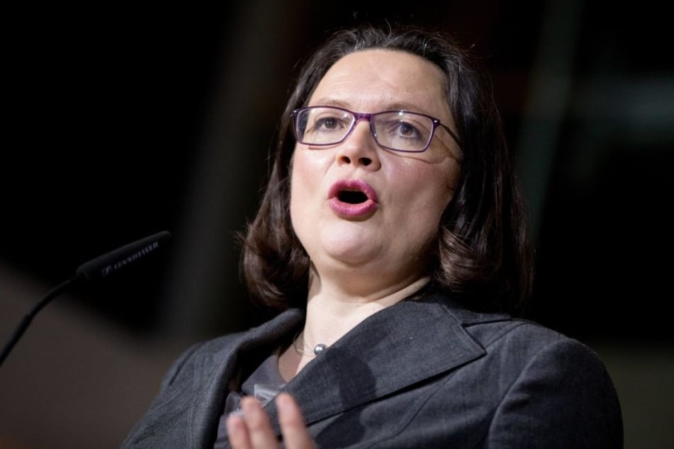 So will Andrea Nahles ihre Genossen zum "JA" für die GroKo bewegen