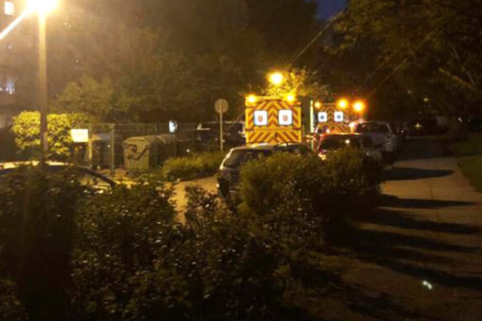 Zwei Personen wurden bei der Messerattacke schwer verletzt.