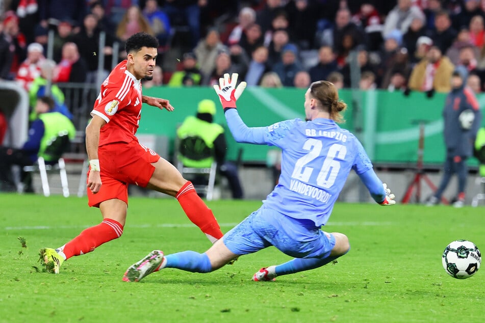 Luis Díaz sorgte für das 2:0 der Münchner.
