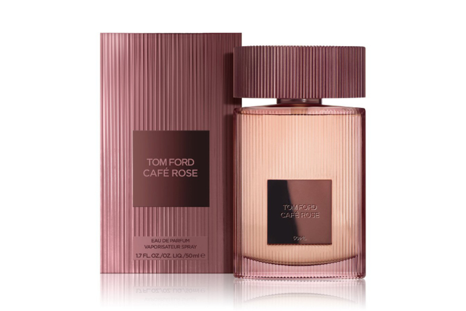 Mit der Neulancierung gehört Café Rose nicht mehr zu Tom Fords Private Blend-Reihe.