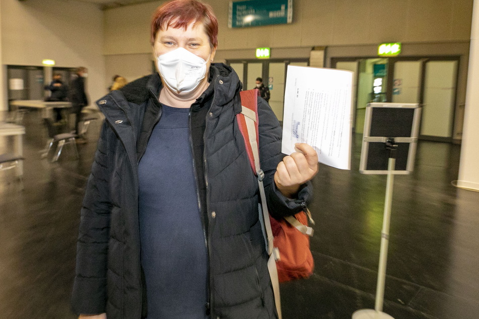 Für SPD-Chefin Dana Frohwieser (44) war der Test eine Selbstverständlichkeit.