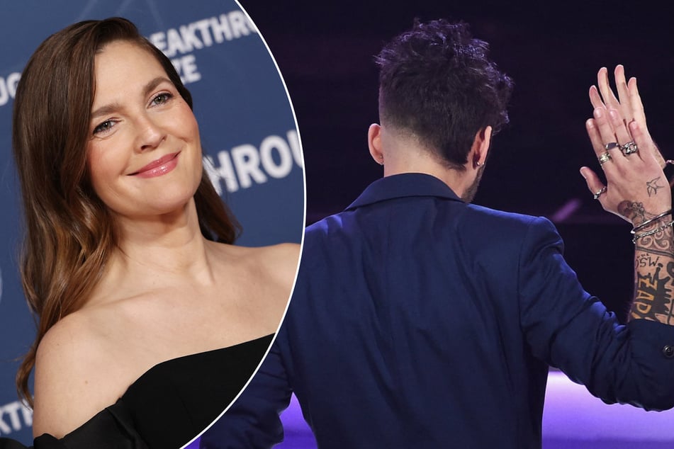 Former One Direction star Zayn Malik revealed that he got a tattoo tribute for Drew Barrymore (l.) earlier this month.