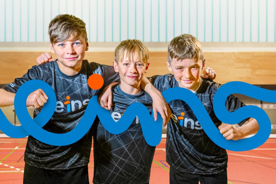 eins energie in sachsen verschenkt wieder Trikots für Kids