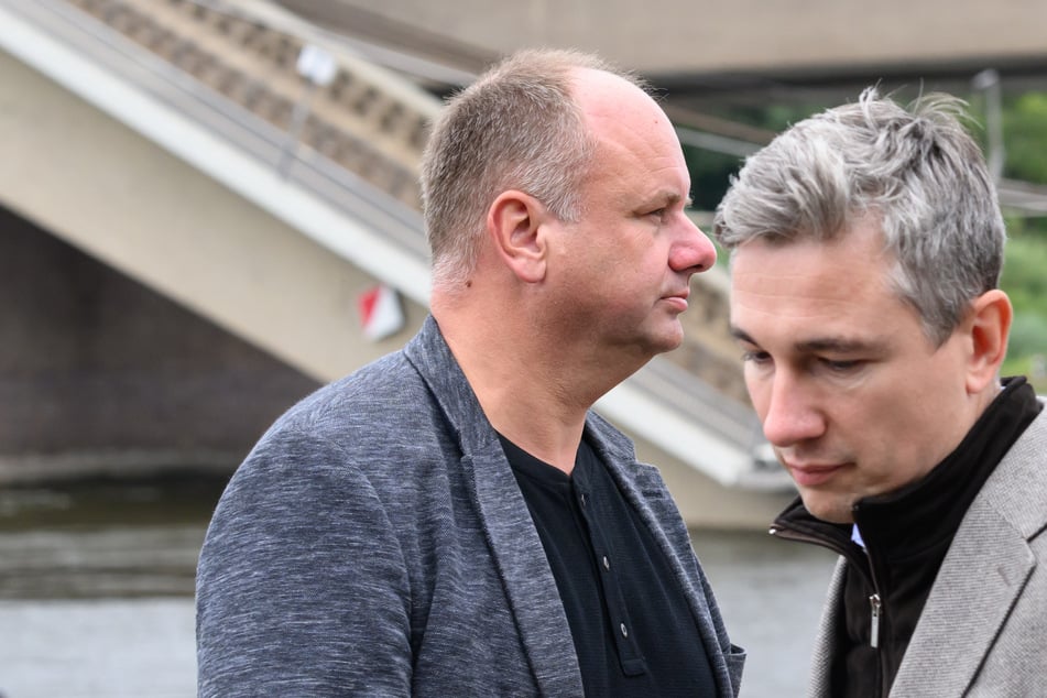 Nach Einsturz der Carolabrücke: Staatsanwaltschaft stellt Prüfung gegen Kühn und Hilbert ein
