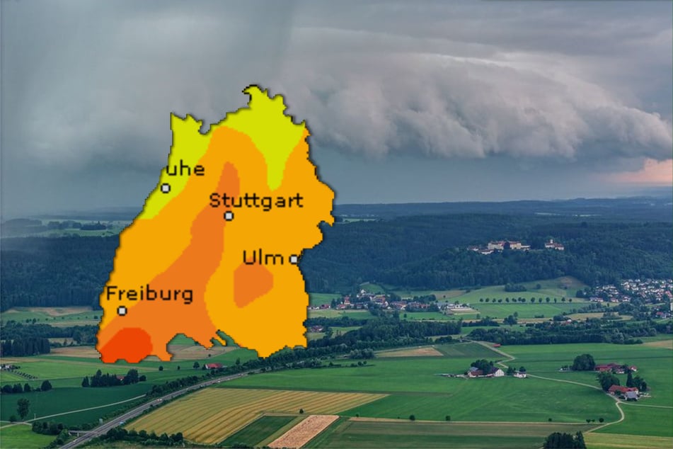 Die Gewitterwahrscheinlichkeit steigt am späten Donnerstagnachmittag stark an.