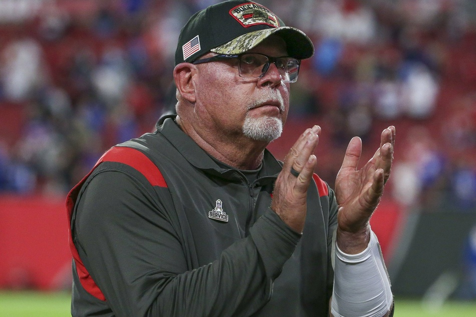 Tampa Bay Buccaneers head coach Bruce Arians.