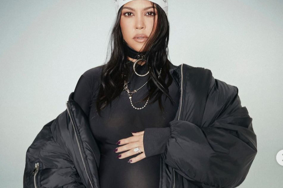 Kourtney Kardashian's "Poosh" maternity style included bikinis, two-piece sets, and a lot of mesh.
