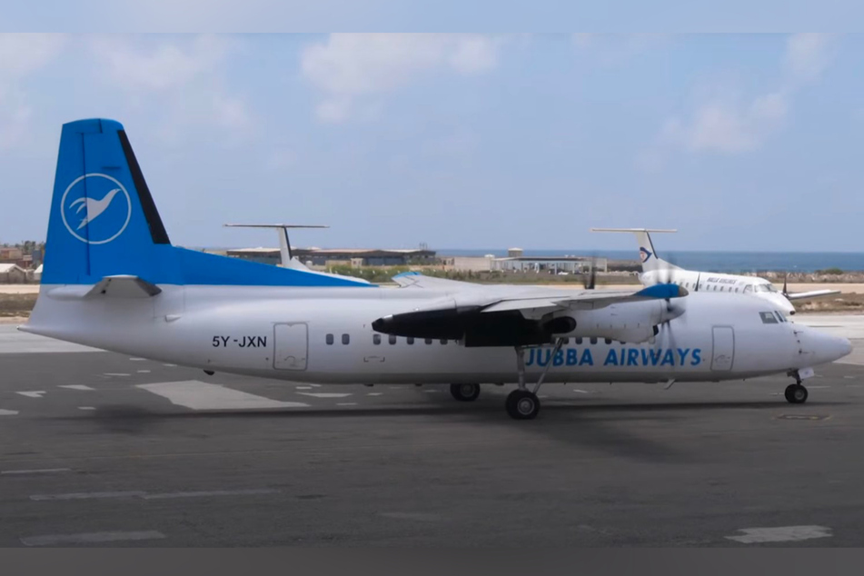 Die Unglücksmaschine - eine Fokker 50 - hatte 30 Passagiere an Bord. Sie flog für Jubba Airways.