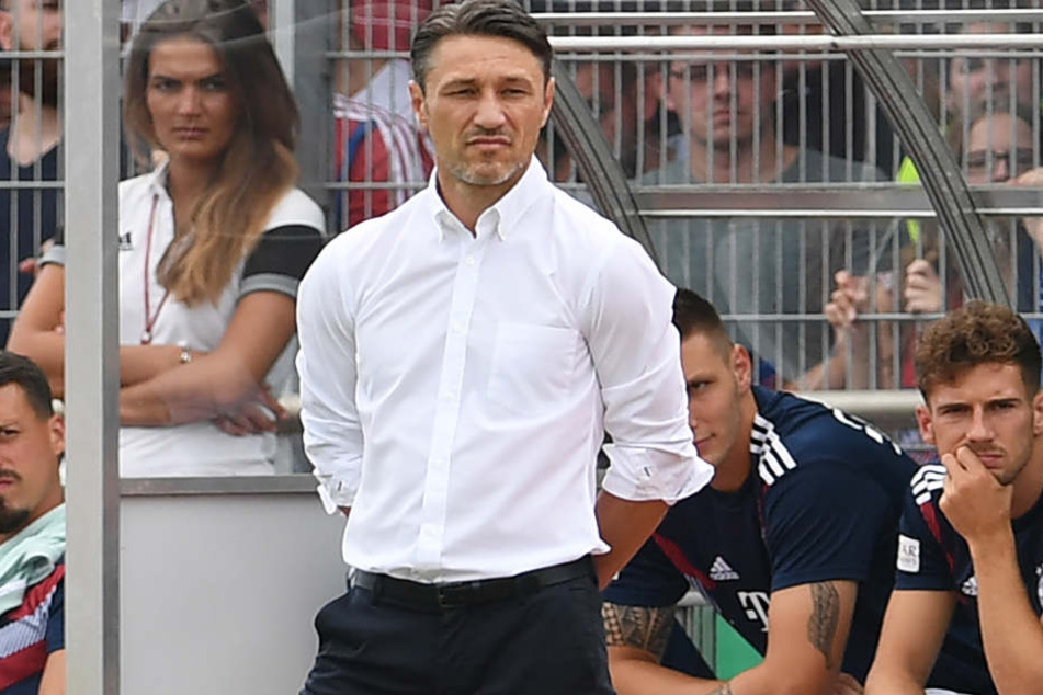Bayern-Trainer Niko Kovac kann mit der Leistung seiner Mannschaft nicht zufrieden sein.