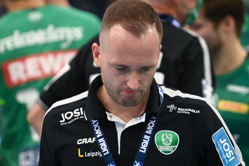 Leipzigs Trainer André Haber ist jetzt in Quarantäne.
