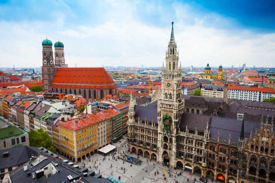 Die Innenstadt von München. (Symbolbild)