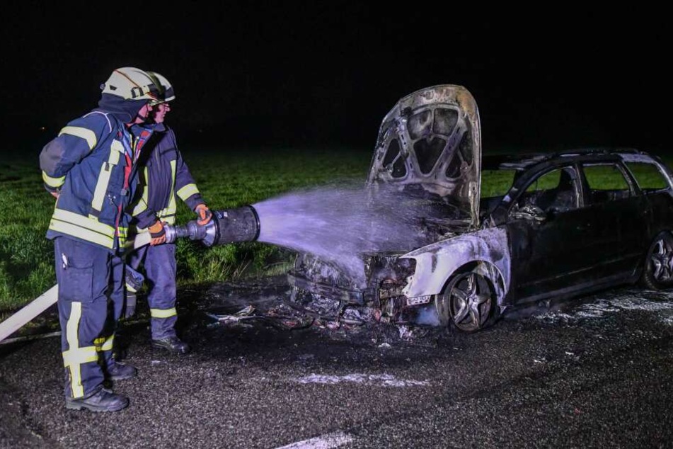 Schockmoment am Donnerstagabend auf der Verbindungsstraße zwischen Meseberg und Groß Ammensleben.