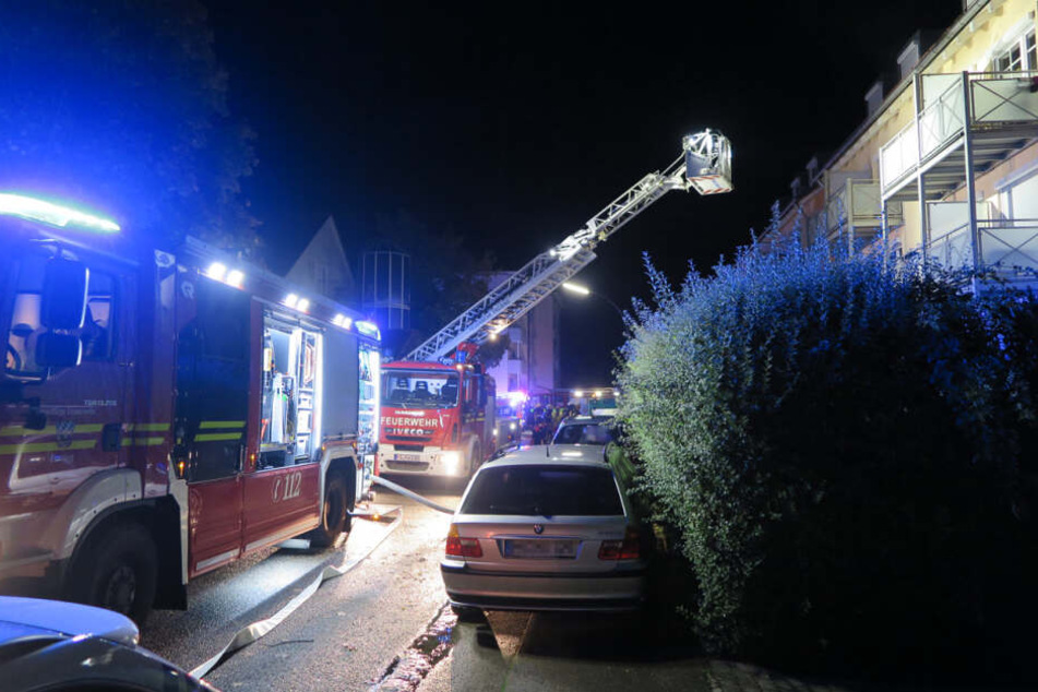 Das Feuer soll in der Küche der Wohnung ausgebrochen sein.