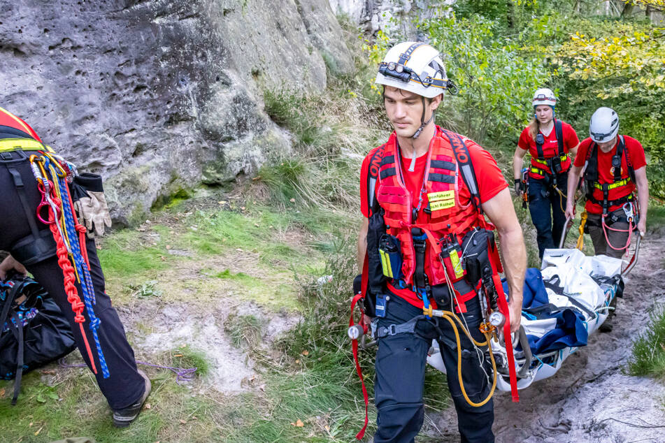 Tragödie in der Sächsischen Schweiz: Bergsteiger stürzt in den Tod