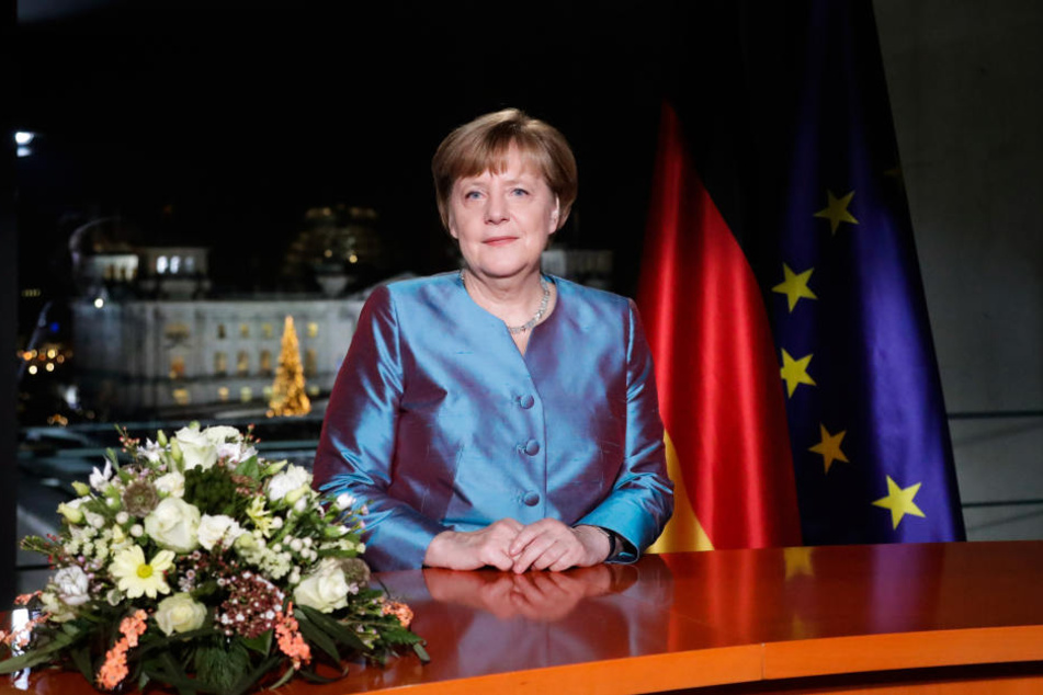 Merkel warnte die Menschen auch davor, europa- und demokratiemüde zu werden.