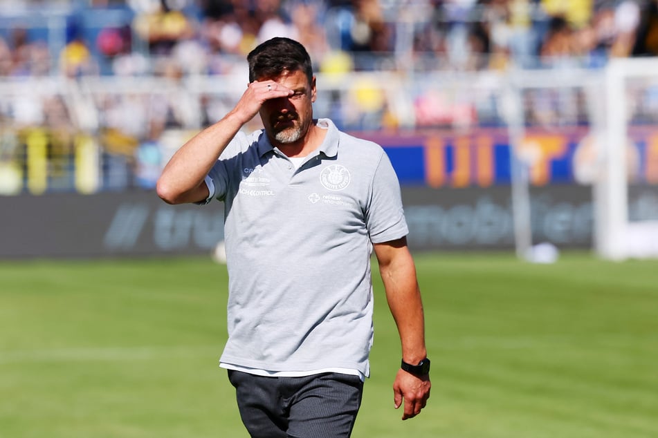 Kassierte mit seinem Team eine unnötige Niederlage: Torsten Ziegner (48).