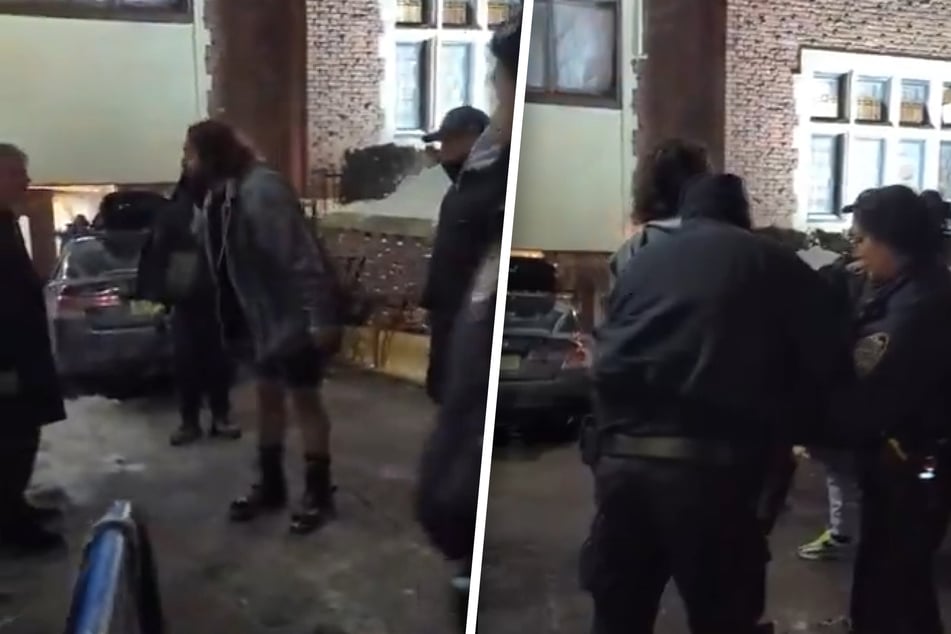 Der Fahrer wurde vor Ort festgenommen. Die Polizei prüft ein mögliches Hassverbrechen.