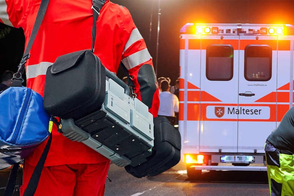 Der Rettungsdienst brachte den Ford-Fahrer umgehend in eine Klinik (Symbolbild).