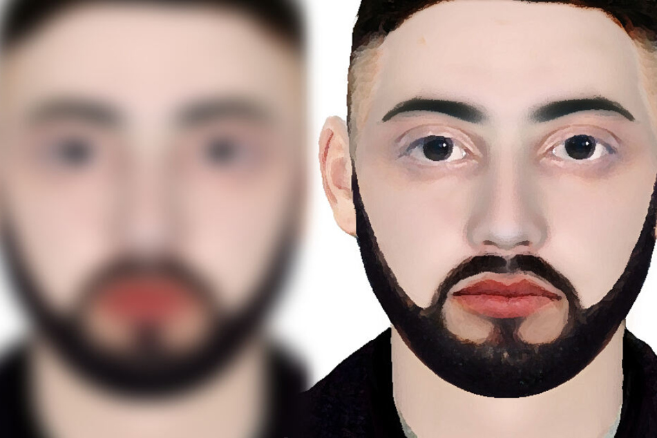 Das Phantombild zeigt den gesuchten Trickbetrüger.