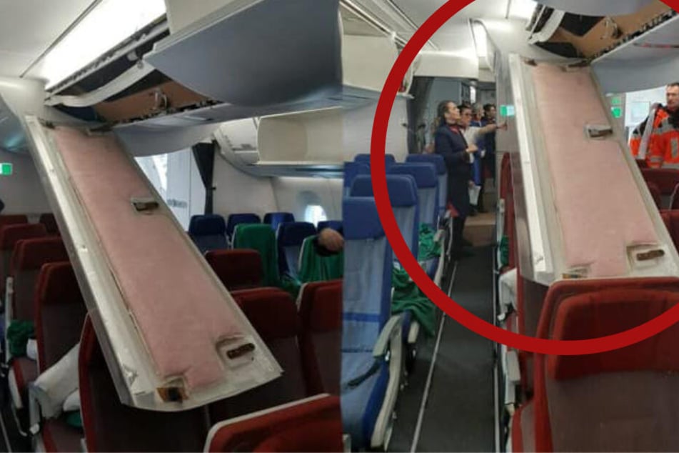 Deckenverkleidung kracht auf Passagiere: Schock bei Landung in Frankfurt