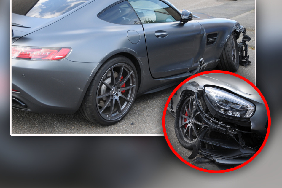 100.000 Euro Schaden! Junge baut mit Mercedes-AMG gleich mehrere Unfälle