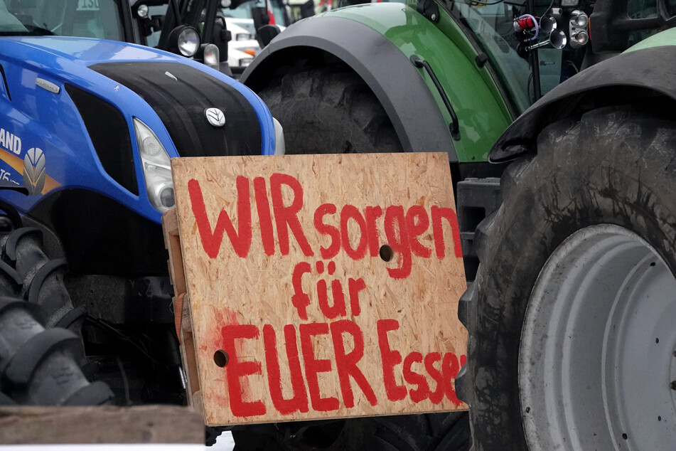 Am Freitag sollen die Bauernproteste wieder Fahrt aufnehmen.