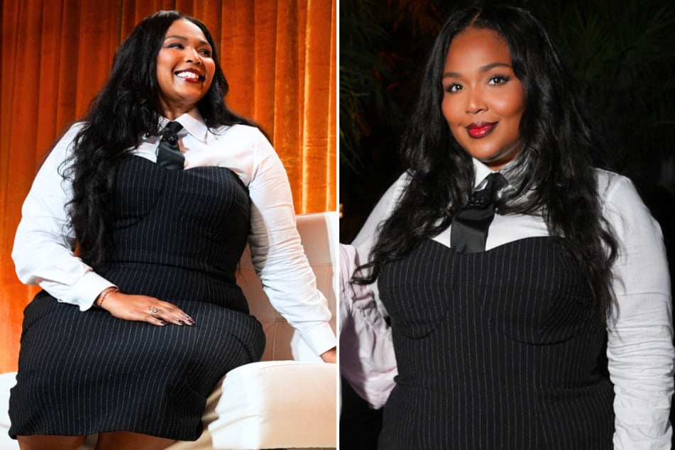 Lizzo shut down an interviewer's comment on her past lawsuit allegations at Fortune's Most Powerful Women's Summit.