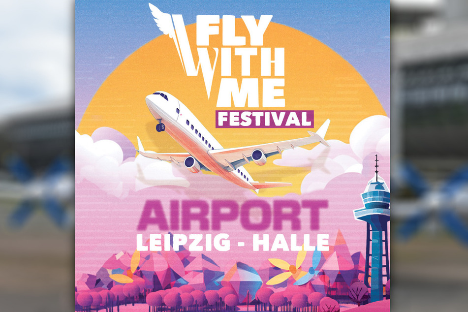 Das "Fly With Me"-Festival lockt am 8. Juni auf den Flughafen Leipzig-Halle.