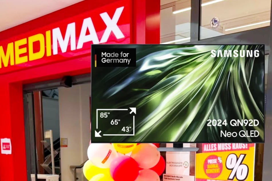 MEDIMAX haut den 55-Zoll Samsung Fernseher für nur 711 Euro raus