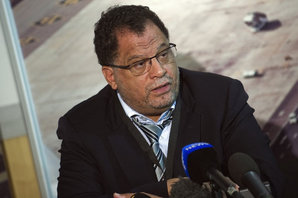 Must take a seat in the dock: South Africa's soccer association president Danny Jordaan (73).