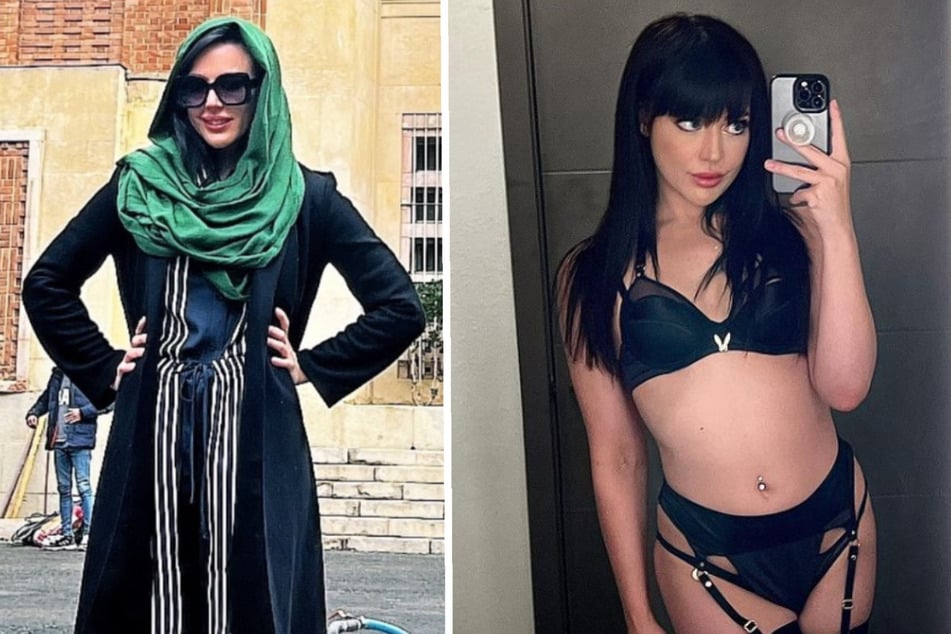 Kopftuch statt Lingerie: Pornodarstellerin sorgt im Iran für Empörung!