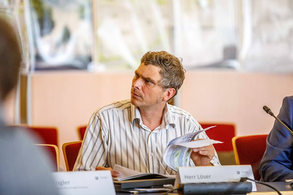 Stadtrat Thomas Löser (46, Grüne).