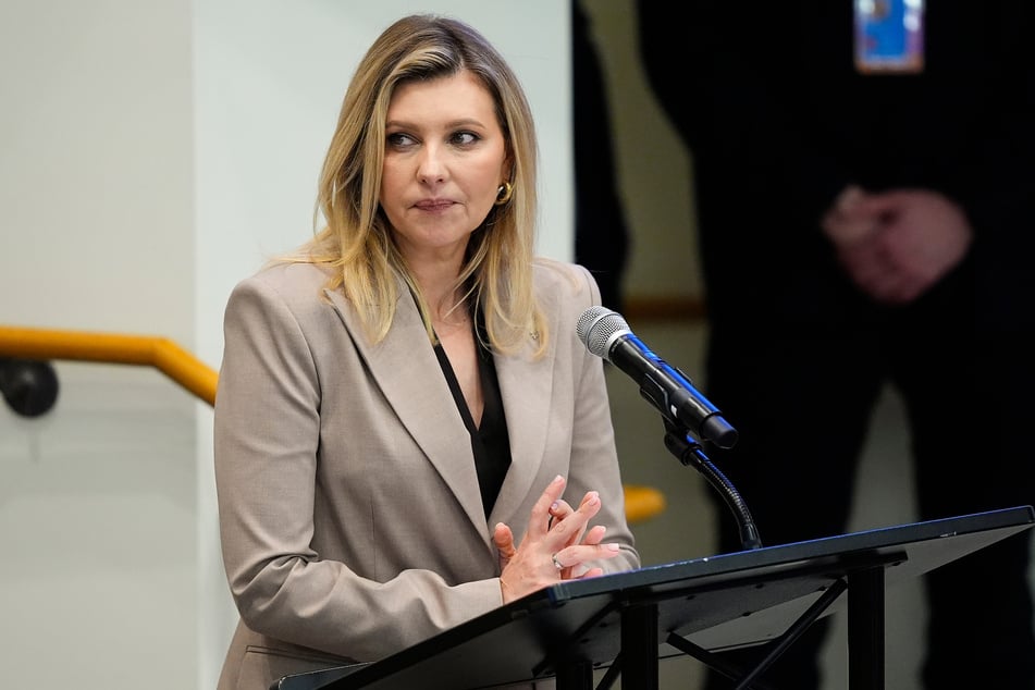 Die First Lady der Ukraine, Olena Selenska (48), befürwortet den eingerichteten Fonds der US-Regierung.