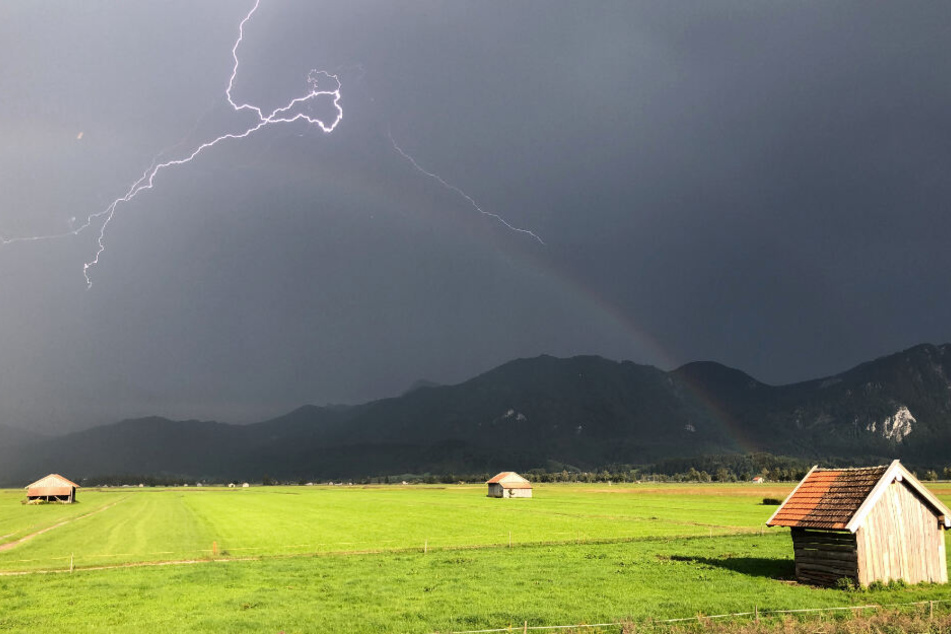 Bayern war in diesem Sommer das blitzreichste Bundesland. (Symbolbild)